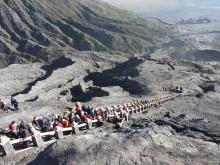 Escaleras al Gunung Bromo