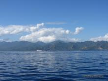 Rinjani from the public boat