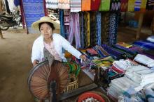 Woman in Minnanthu village