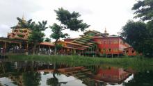 Monasterio en Lago Inle