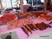 Mercado de pescado en Bergen