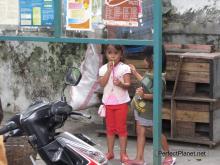 Niñas en Yogyakarta