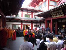 Temple and Museum of the Buddha Tooth Relic ceremonia