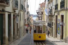 Tram in Lisbon