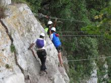 Tibetan bridge