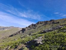 Veleta  Peak at the background