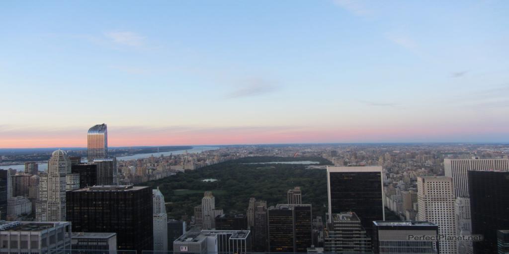 Top of the rock views